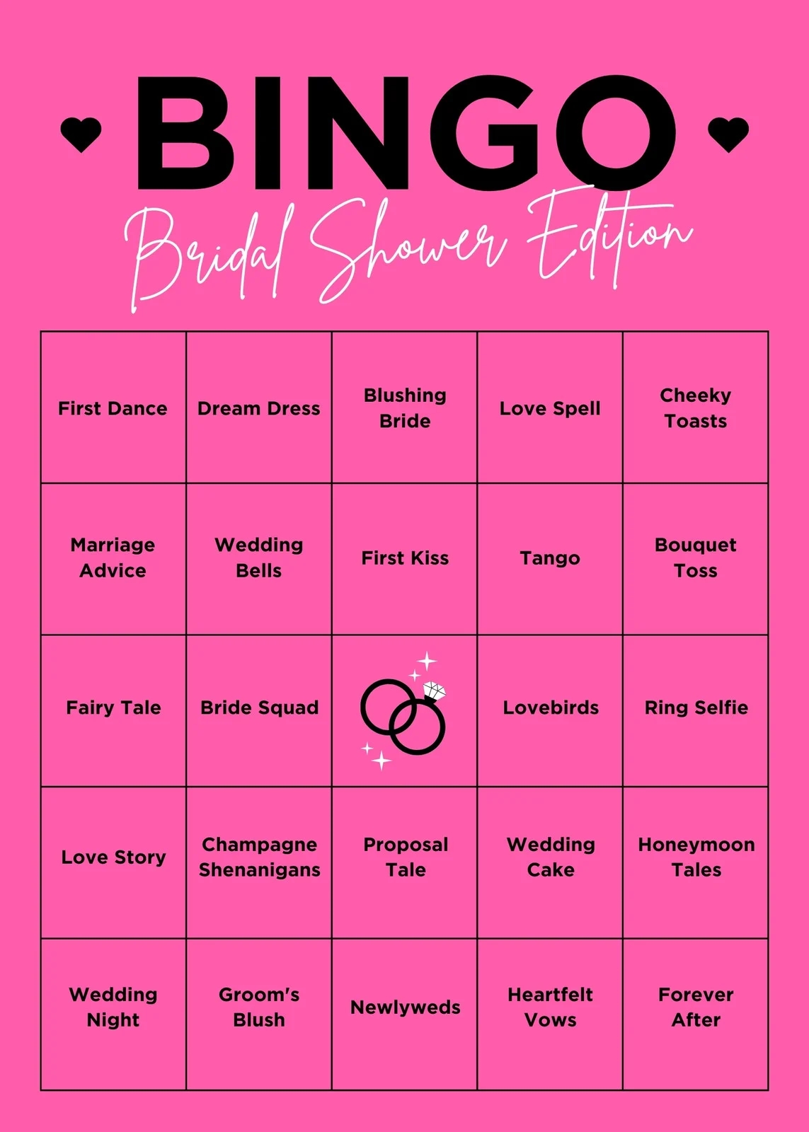 Free Bingo Card Templates To Customize And Print Canva Free Bingo Card Templates To Customize And Print Canva