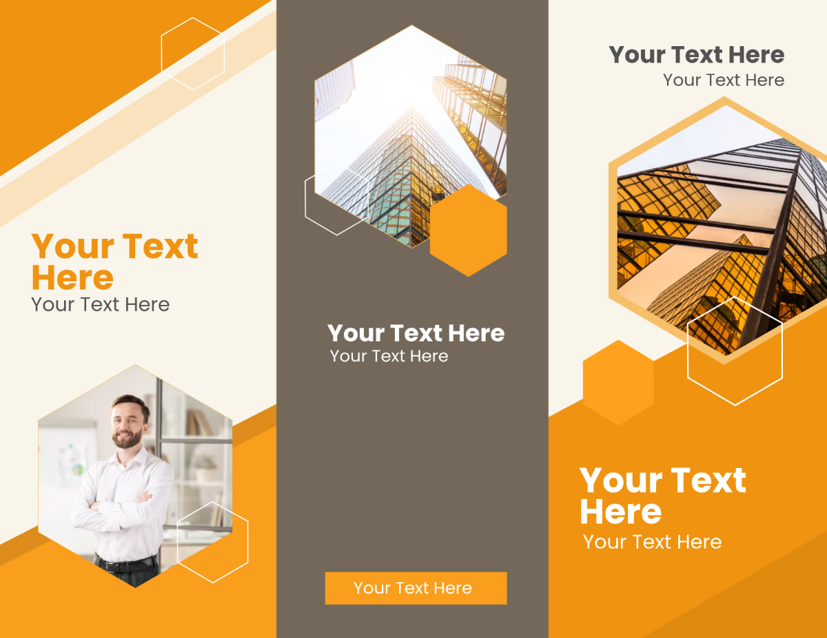 Free Blank Brochure Templates Editable And Printable