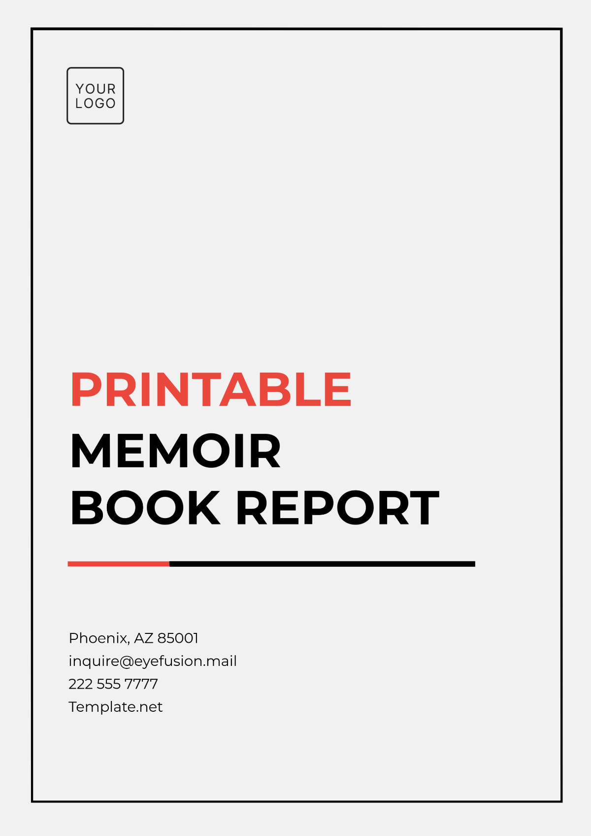 Free Book Templates Editable And Printable