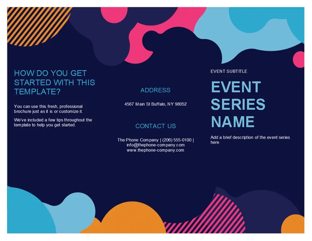 Free Printable Brochure Templates