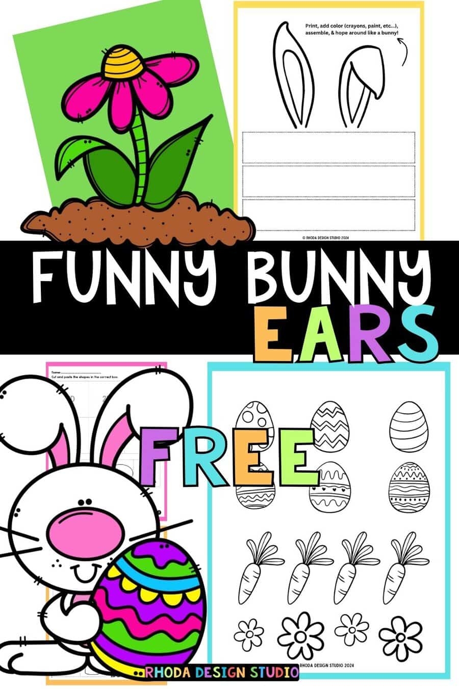 Bunny Ear Template Printable