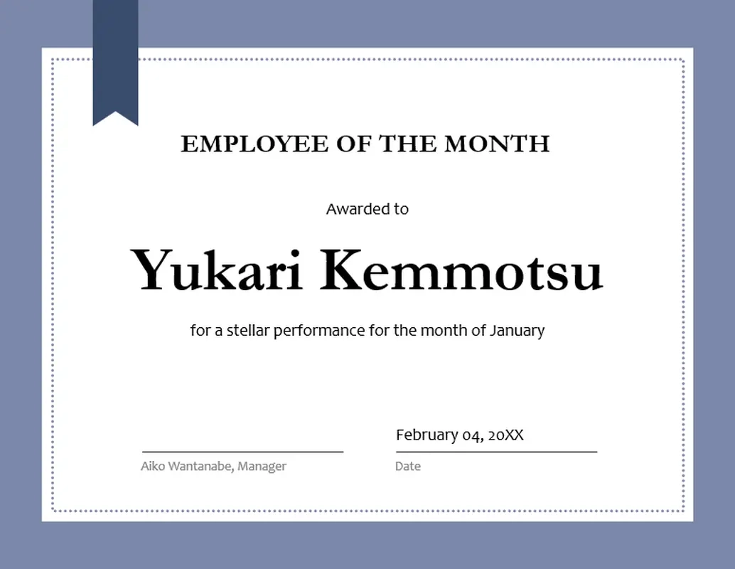Blank Printable Certificate Templates