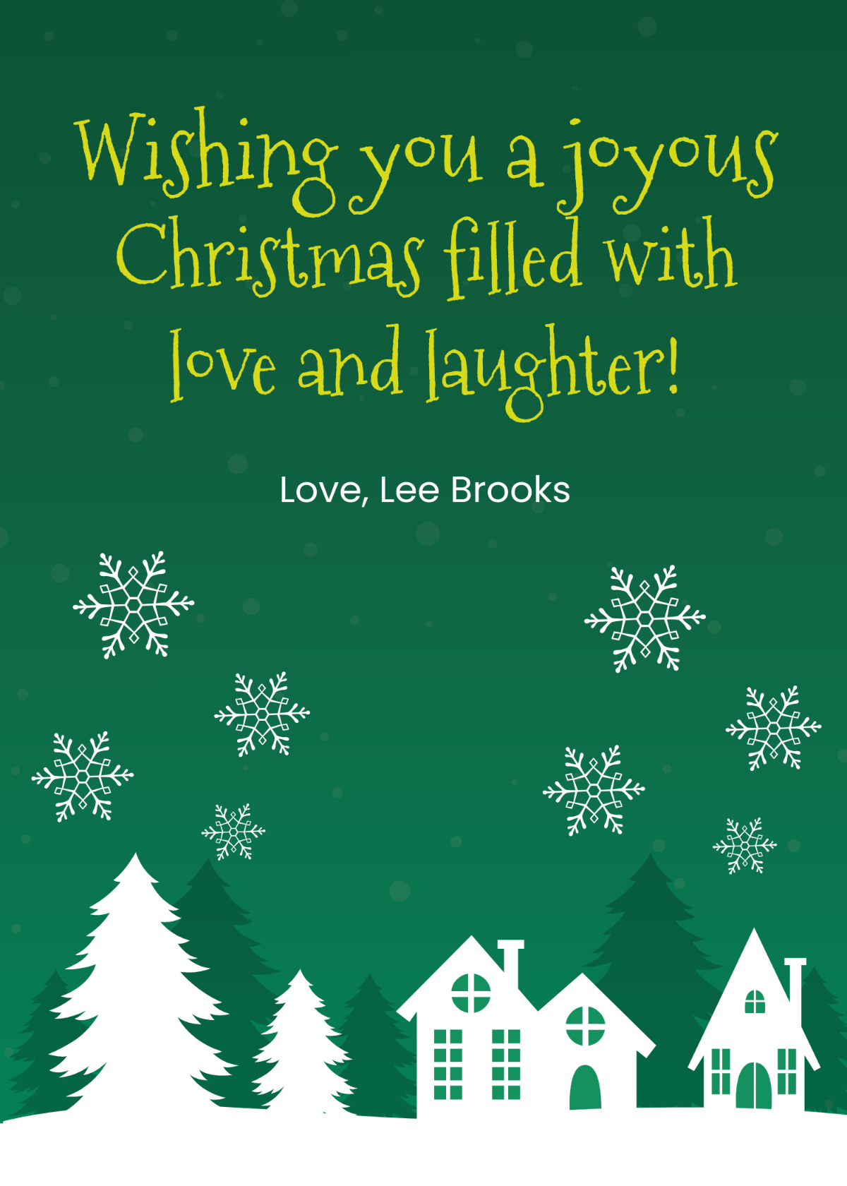 Christmas Printable Template