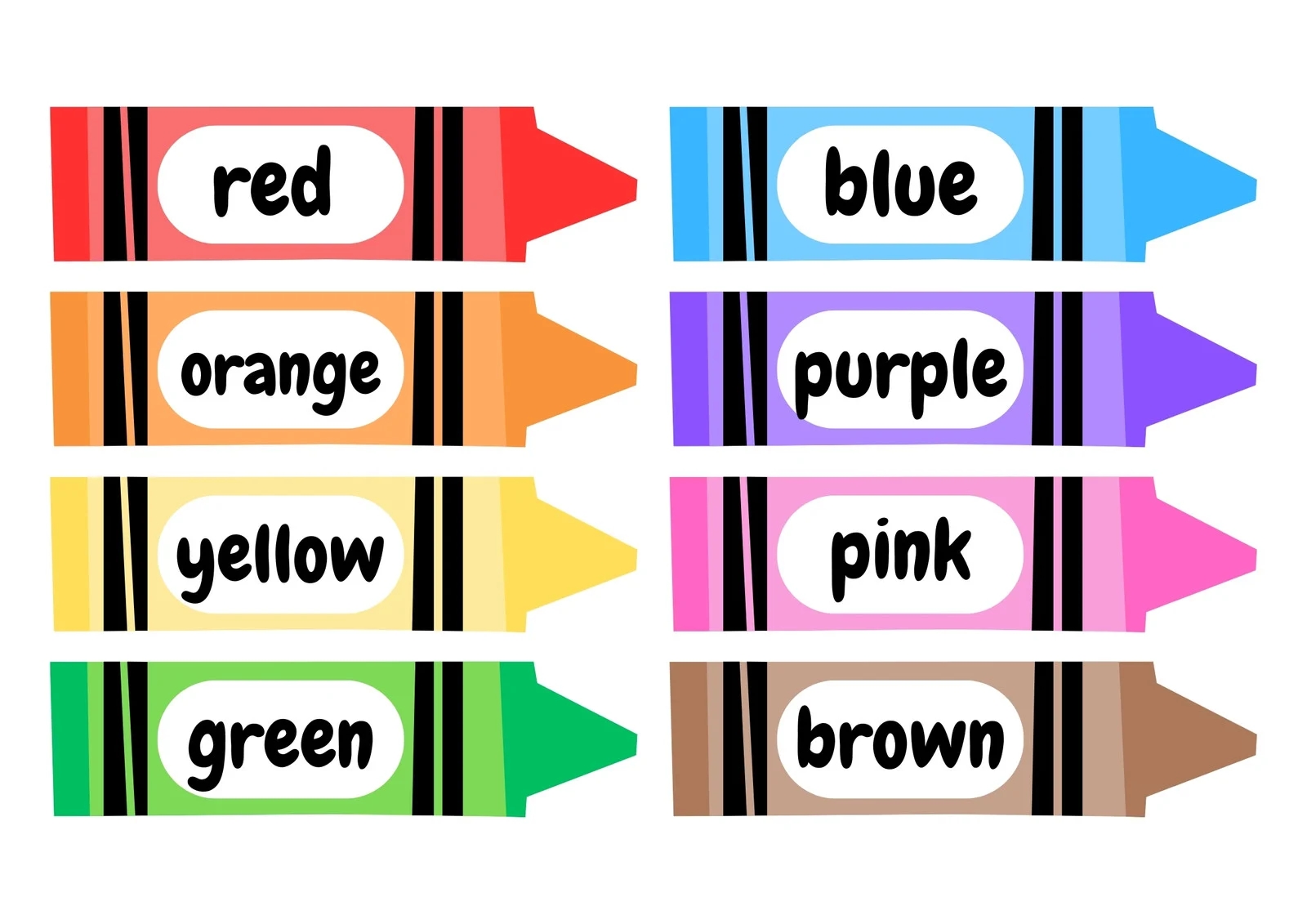 Free Color Flashcard Templates To Edit And Print Canva