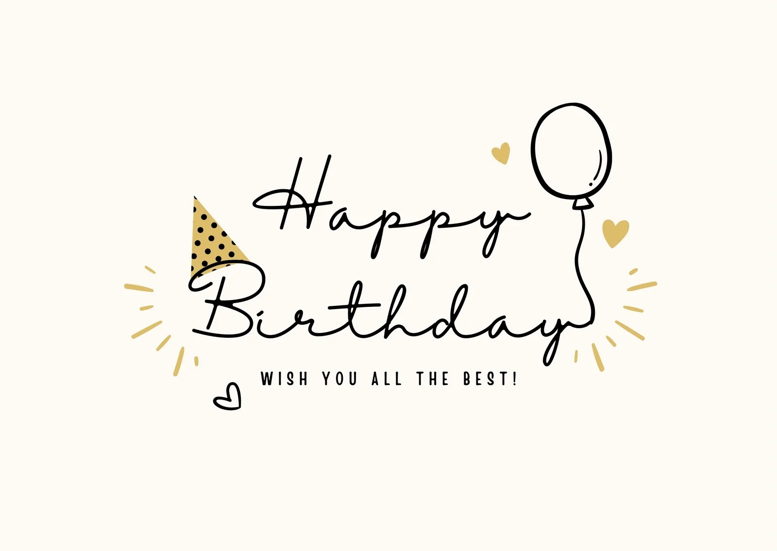 Free Custom Printable Birthday Card Templates Canva Free Custom Printable Birthday Card Templates Canva