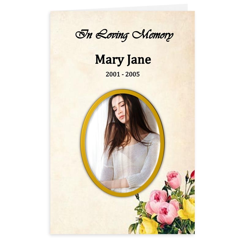Free Funeral Programs US Urns Online