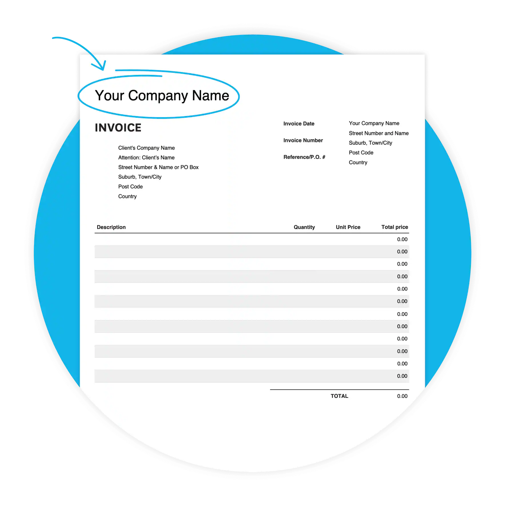 Free Invoice Template Download A Customizable Invoice Format Xero US