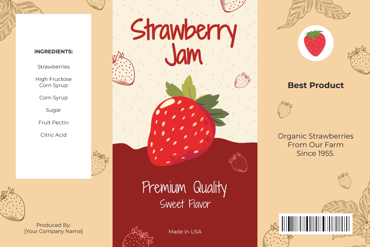 Free Label Templates Editable And Printable
