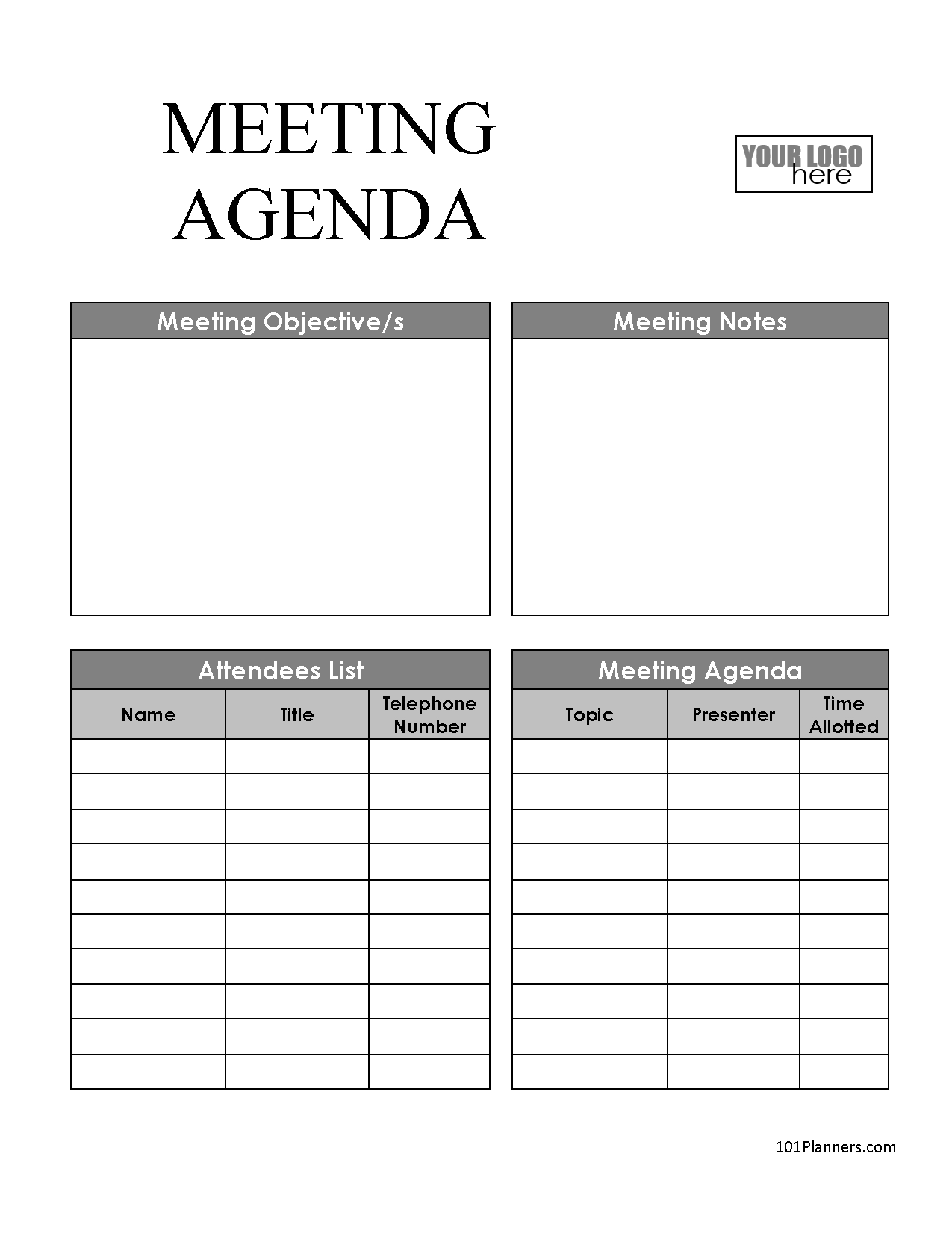 FREE Meeting Agenda Templates Word PDF Excel Google Docs FREE Meeting Agenda Templates Word PDF Excel Google Docs
