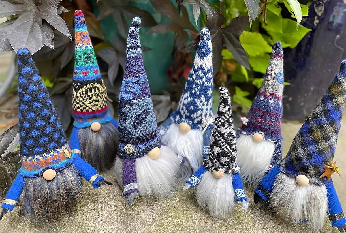 Pattern Printable Gnome Template