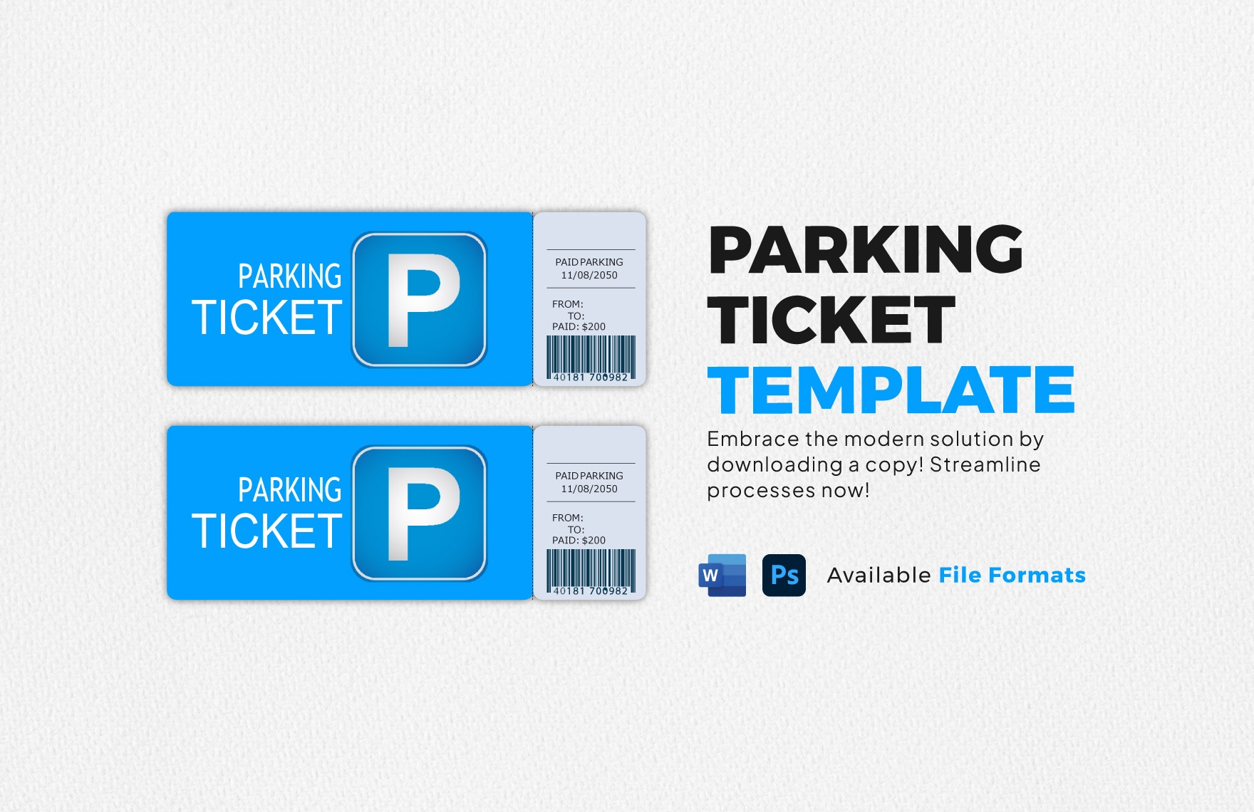 Printable Parking Pass Template Word Printable Parking Pass Template Word