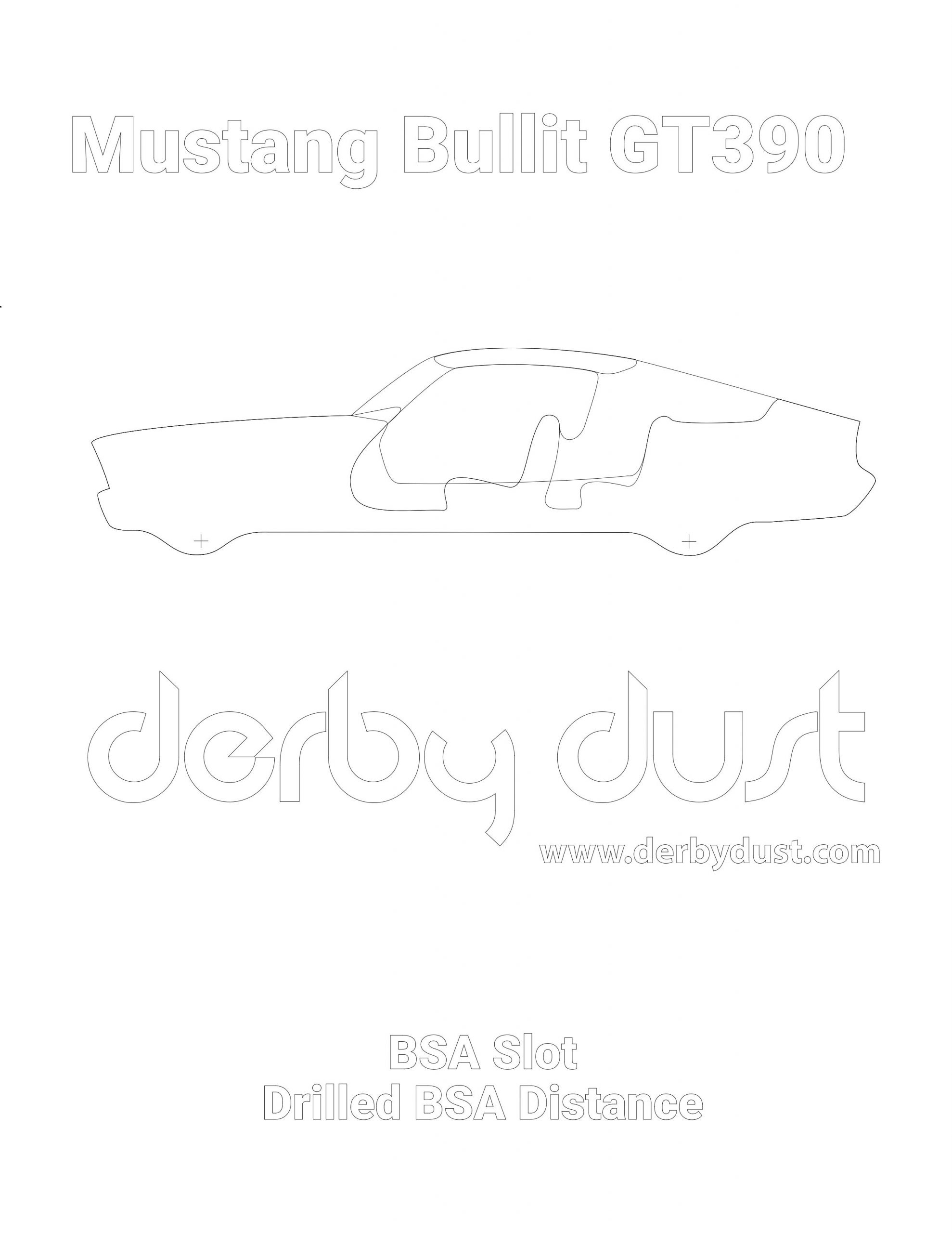 Fastest Pinewood Printable Cut Out Pinewood Derby Templates