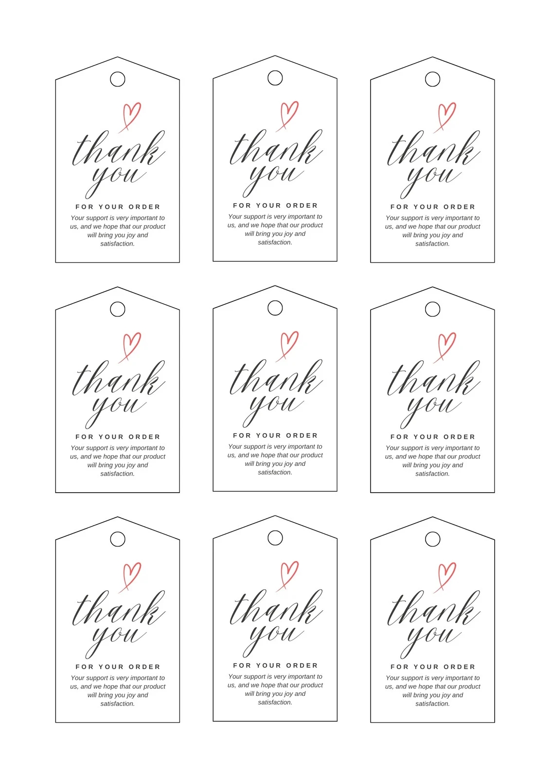 Free Printable And Customizable Gift Tag Templates Canva Free Printable And Customizable Gift Tag Templates Canva