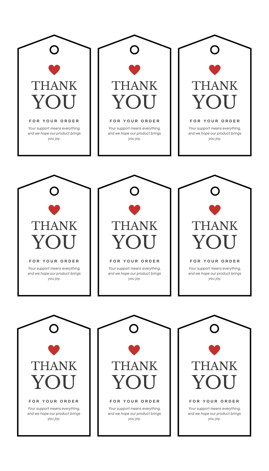 Free Printable And Customizable Gift Tag Templates Canva Free Printable And Customizable Gift Tag Templates Canva