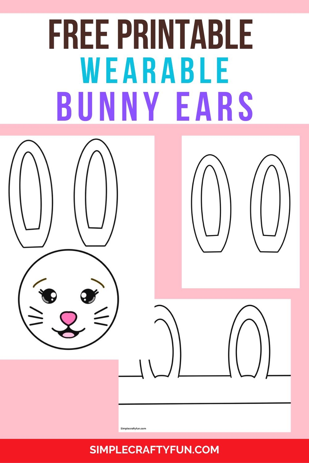 Free Printable Bunny Ears Craft 