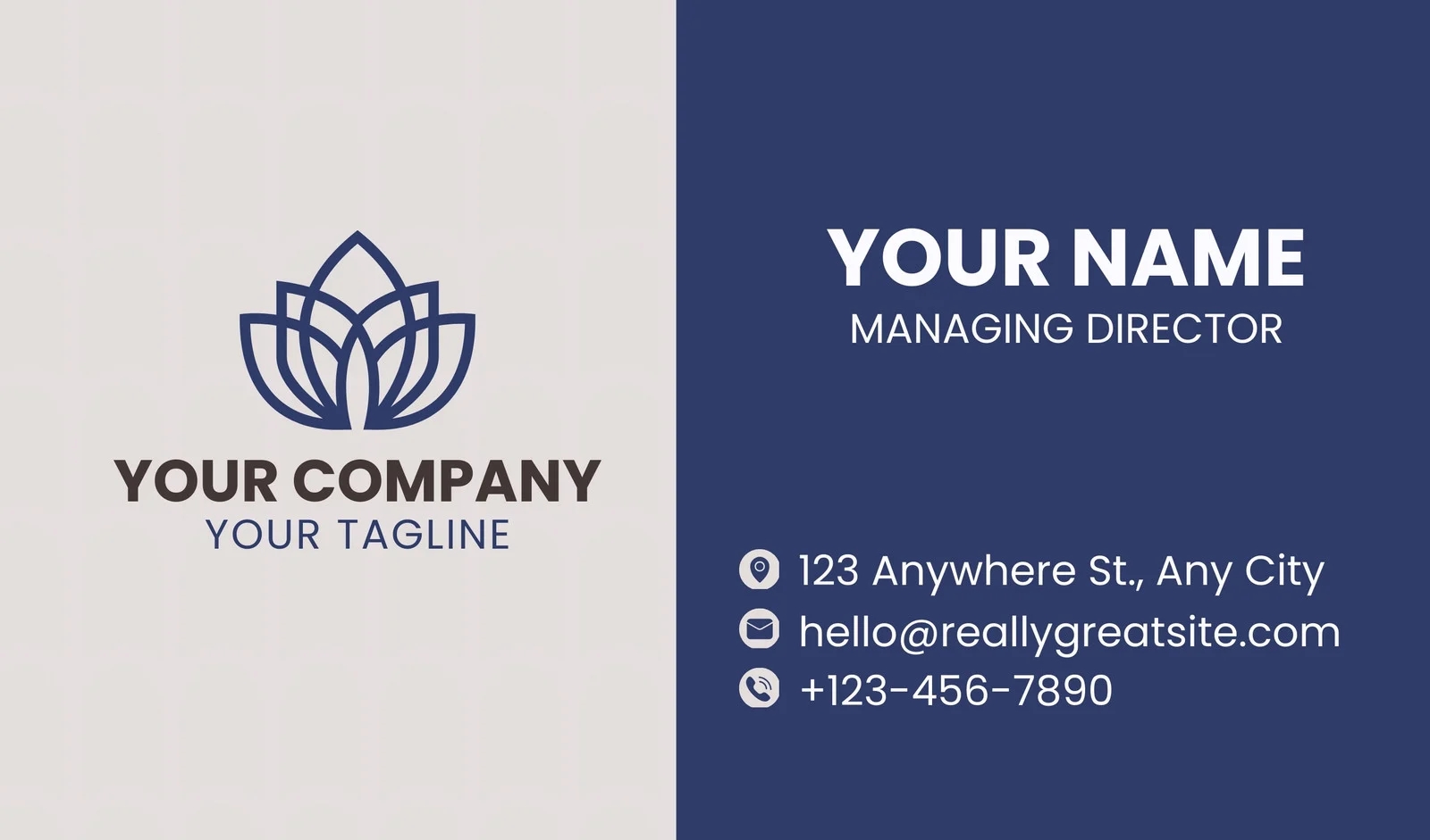 Business Cards Template Free Printable