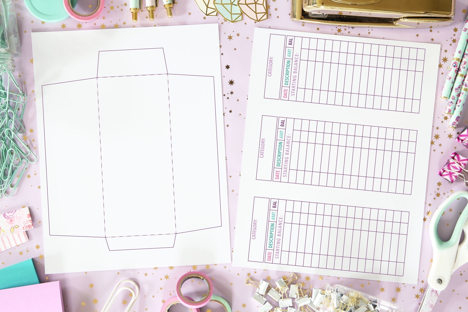 Free Printable Cash Envelopes For Budgeting