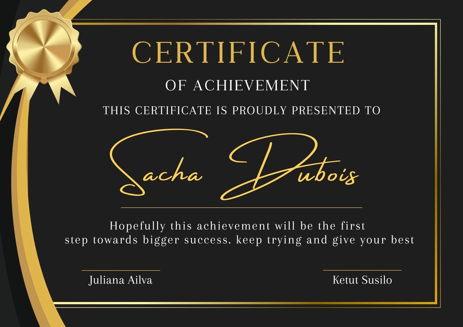 Printable Blank Certificate Templates