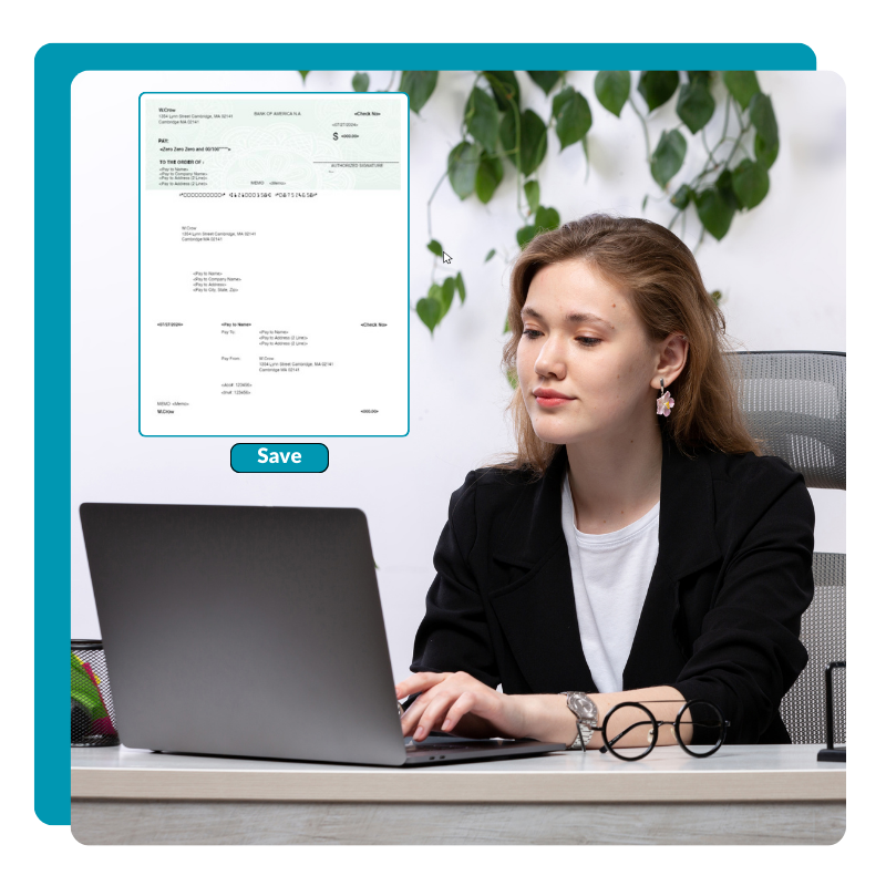 Free Printable Checks Print Checks On Blank Check Papers