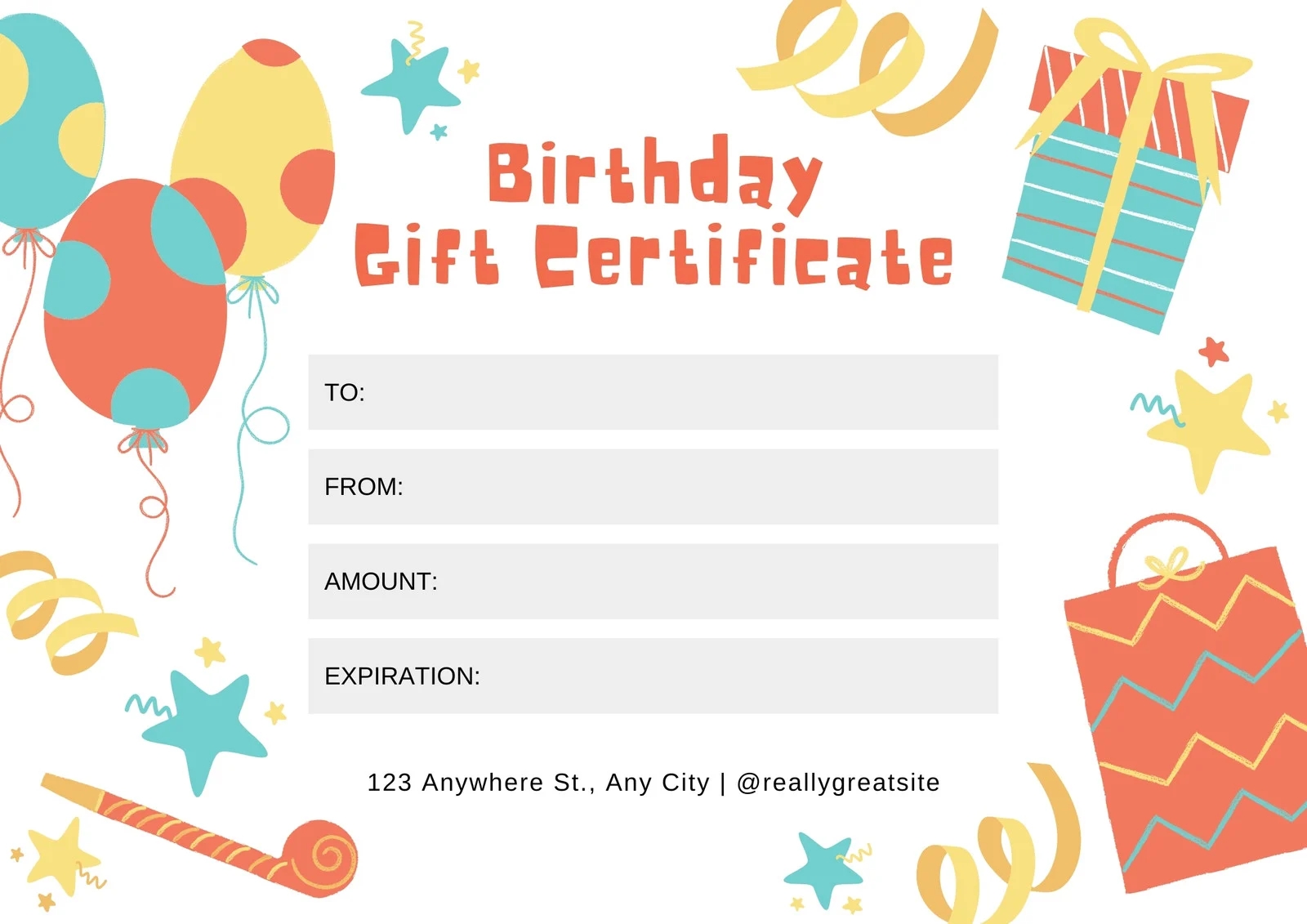 Free Printable Customizable Birthday Certificate Templates Canva Free Printable Customizable Birthday Certificate Templates Canva