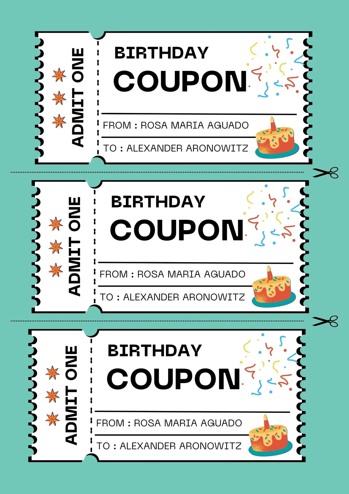 Free Printable Customizable Coupon Templates Canva