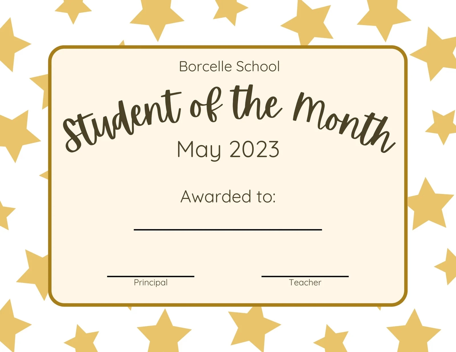 Free Printable Customizable Student Certificate Templates Canva