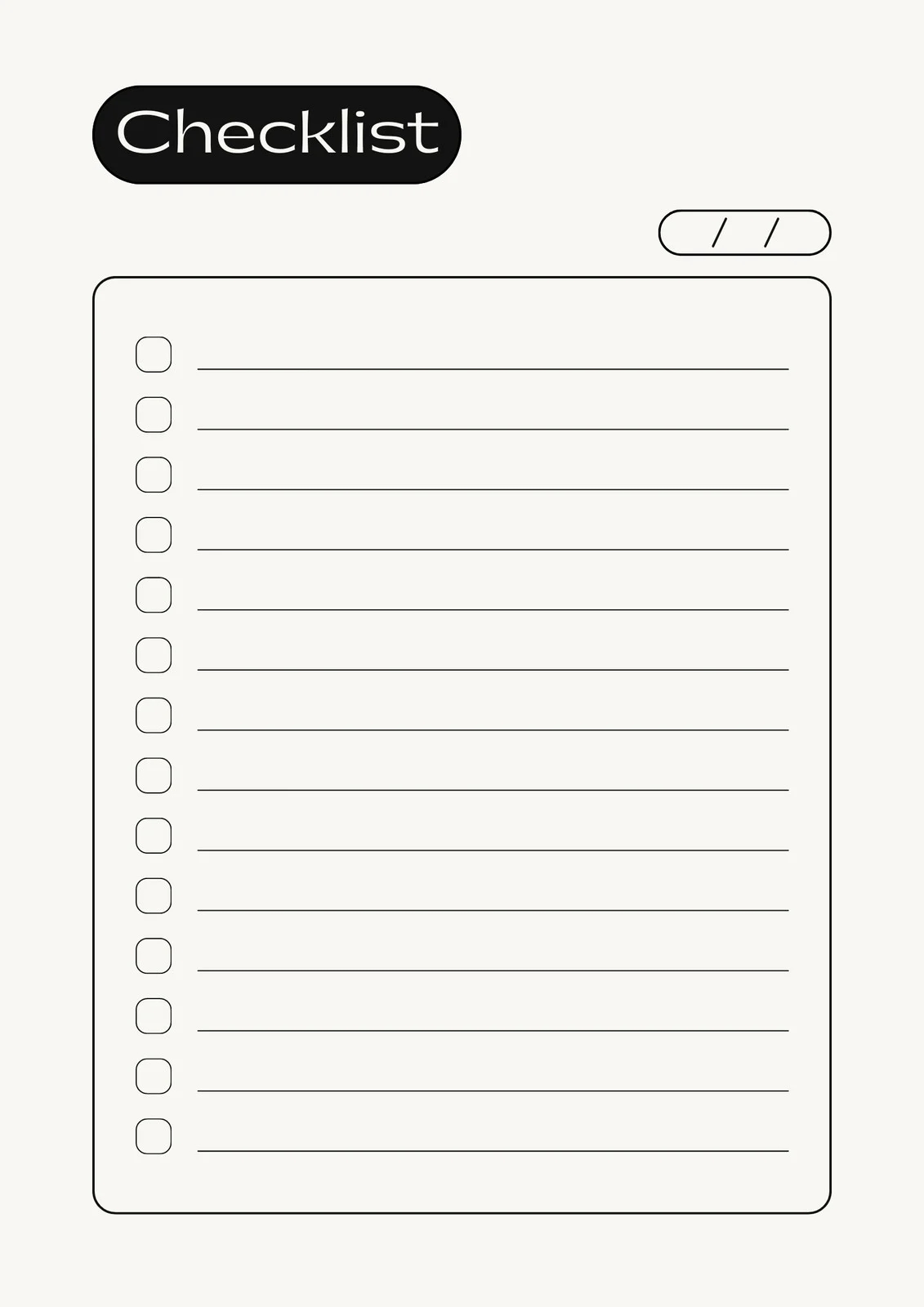 Free Printable Editable Daily Checklist Templates Canva Free Printable Editable Daily Checklist Templates Canva