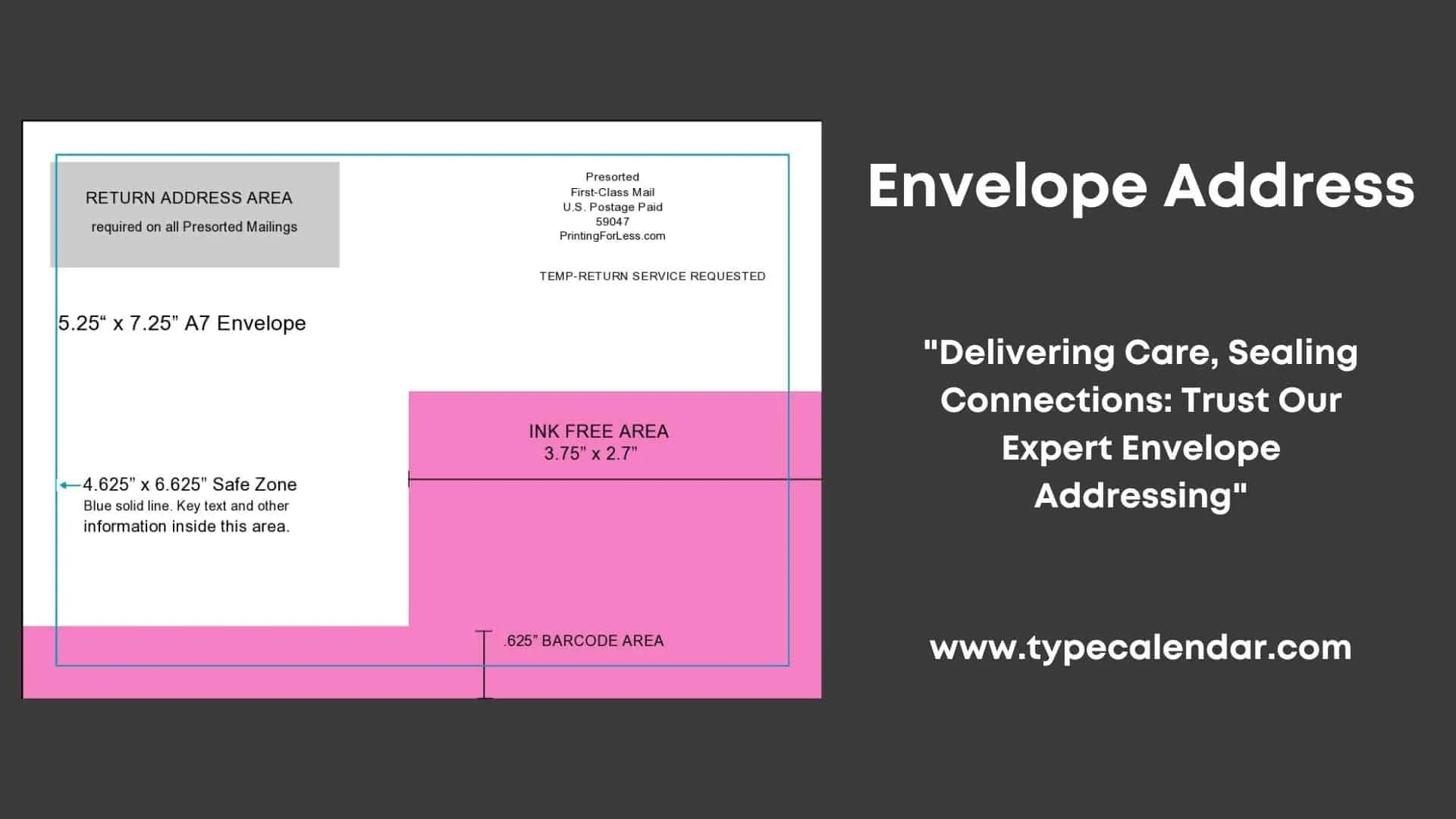 Printable Envelope Address Template