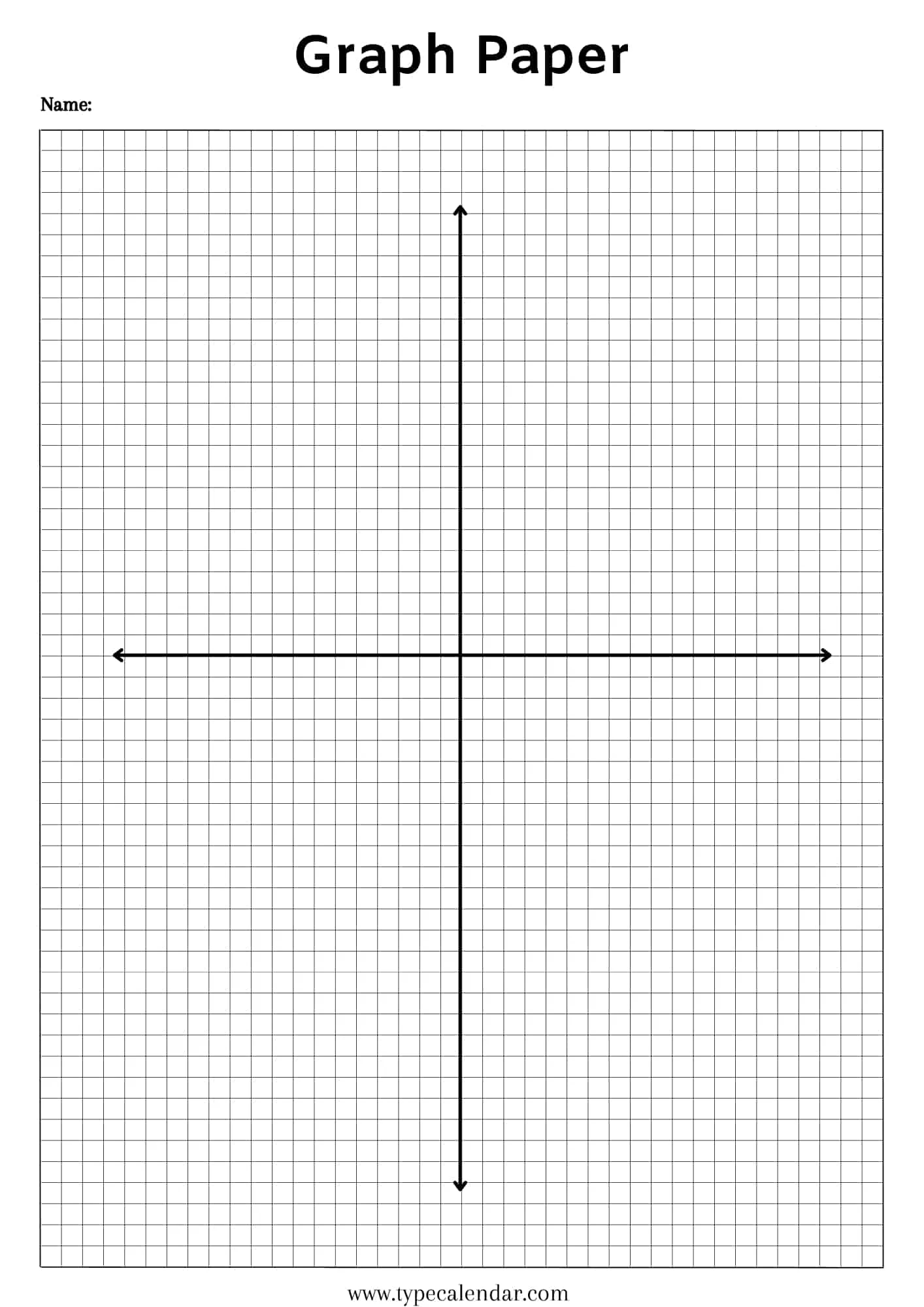 Free Printable Graph Paper Templates Excel Word PDF 8 5 X 11