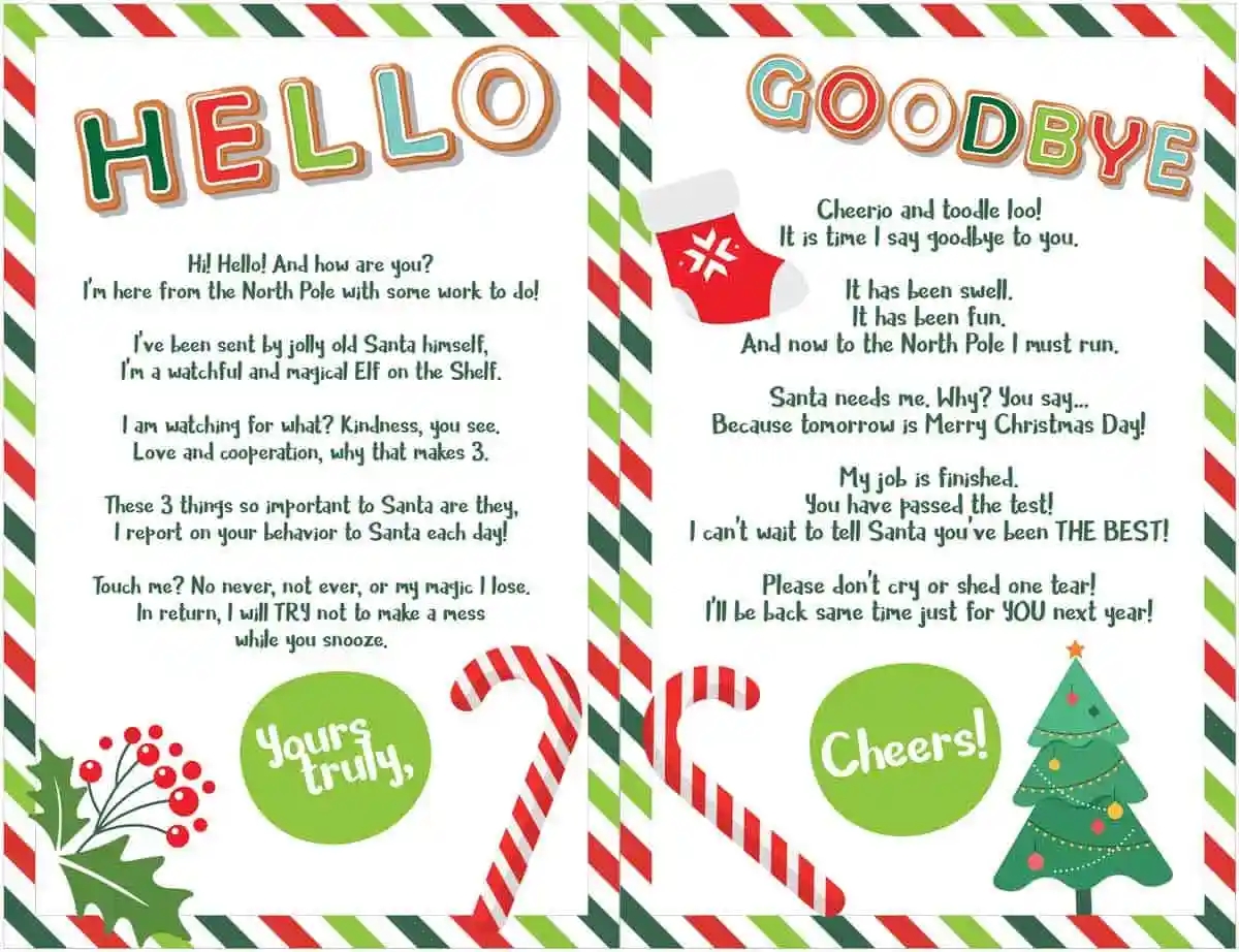 Elf On The Shelf Letter Template Free Printable Pdf Elf On The Shelf Letter Template Free Printable Pdf