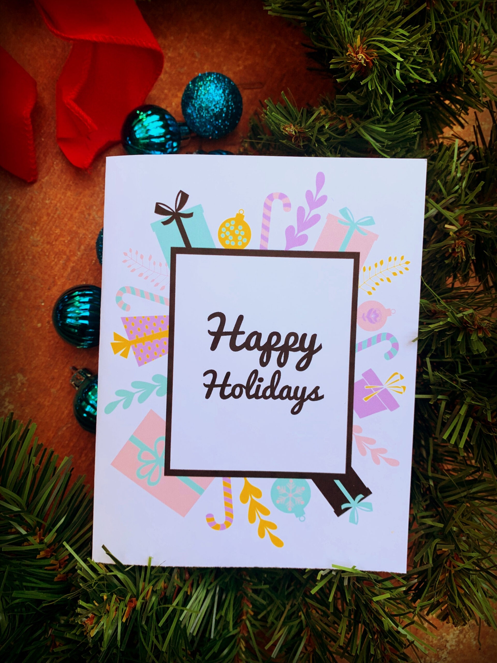 Free Printable Holiday Cards Template Morena s Corner Free Printable Holiday Cards Template Morena s Corner