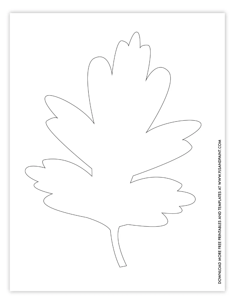 Leaf Templates Printable Free