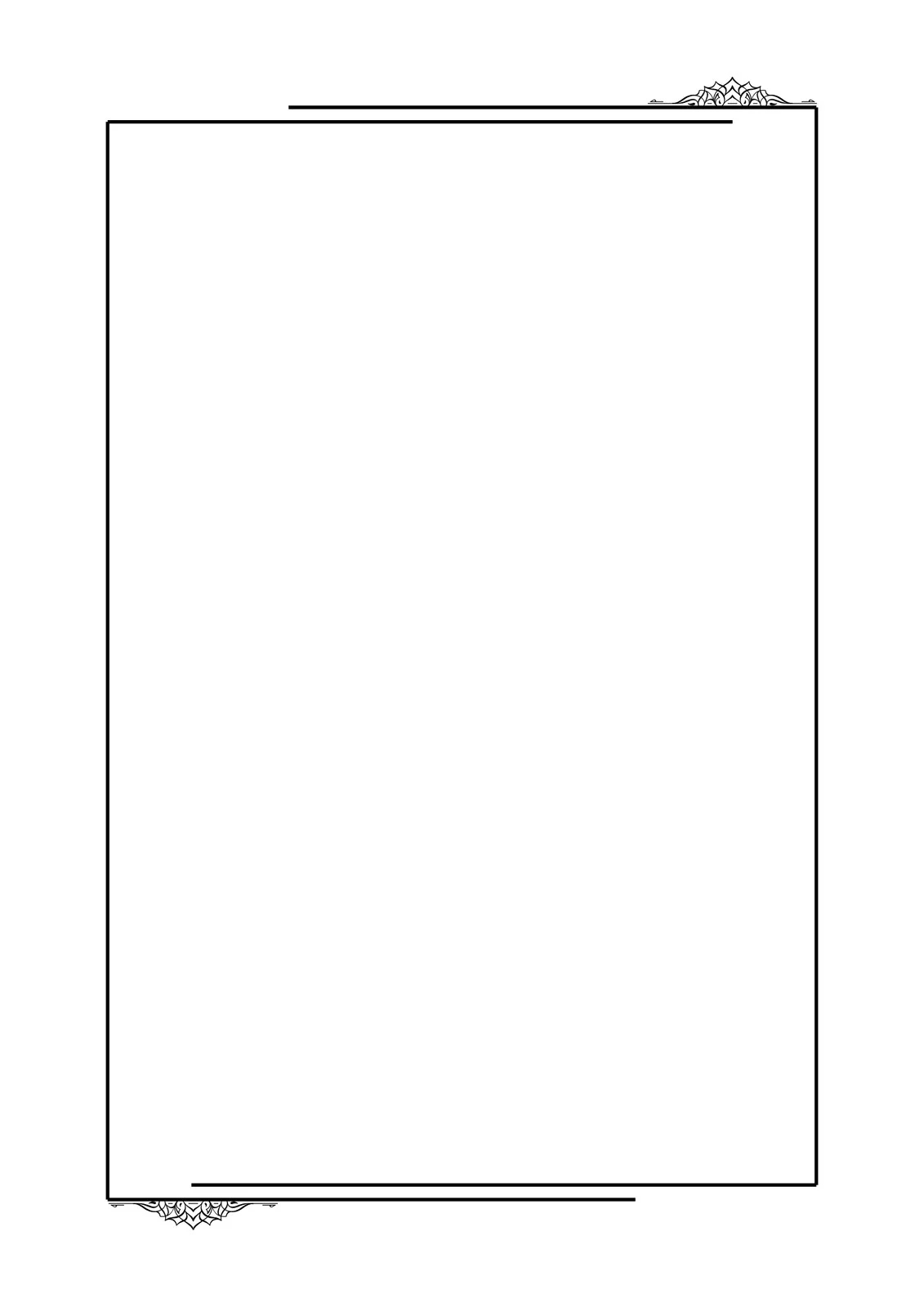 Picture Frame Template Printable Pdf