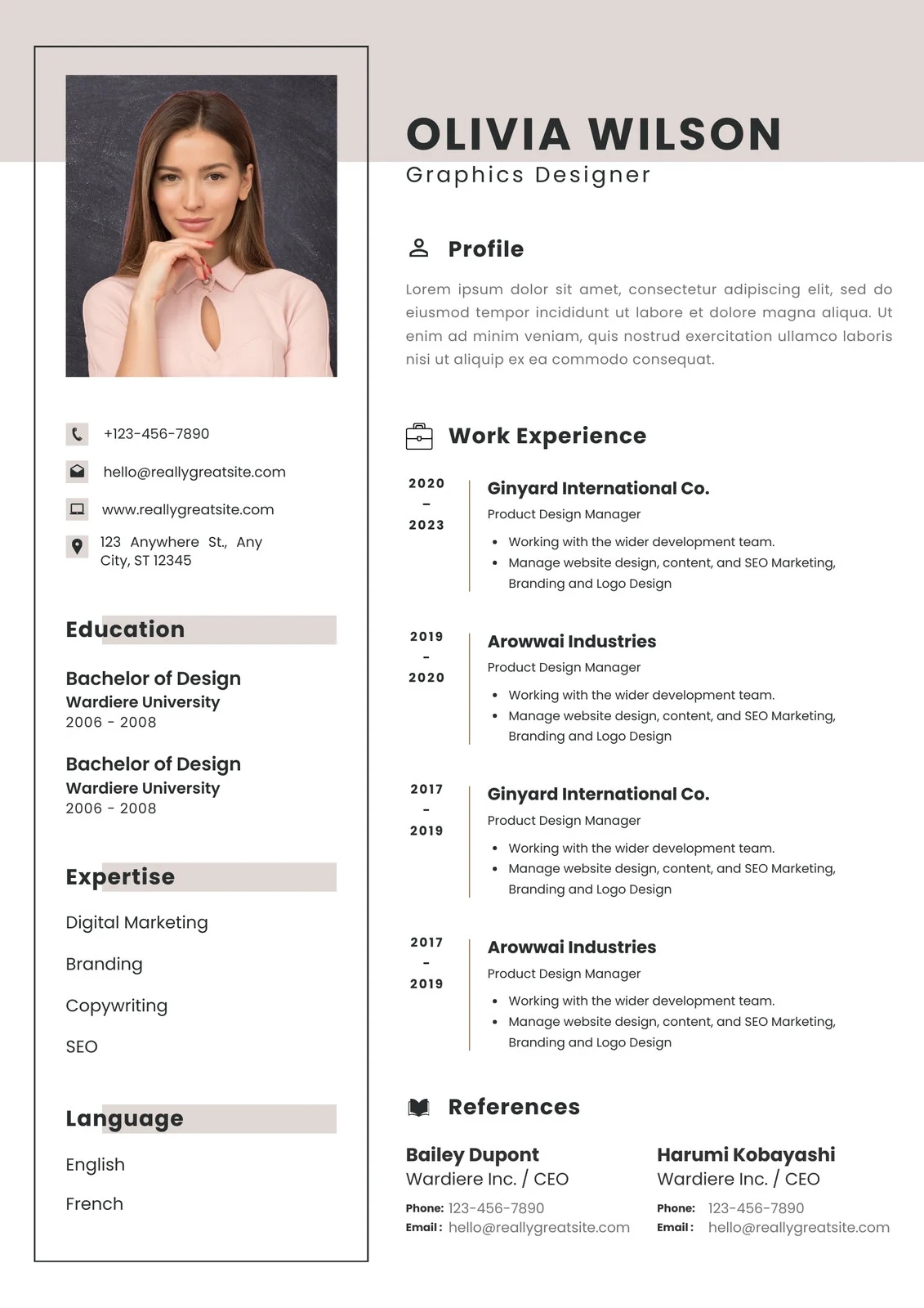 Free Printable Resume Templates You Can Customize Canva
