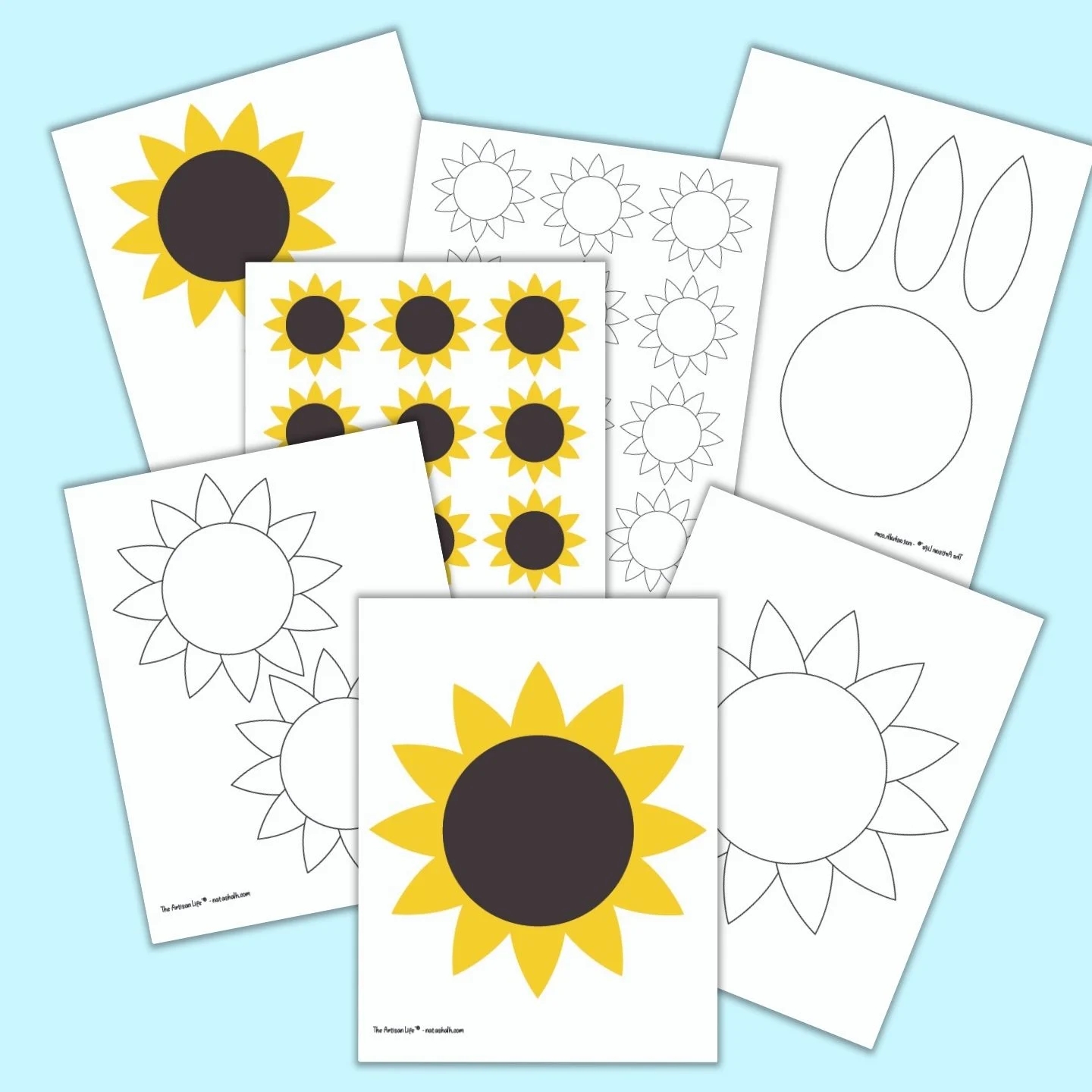 Free Printable Flower Template Printable