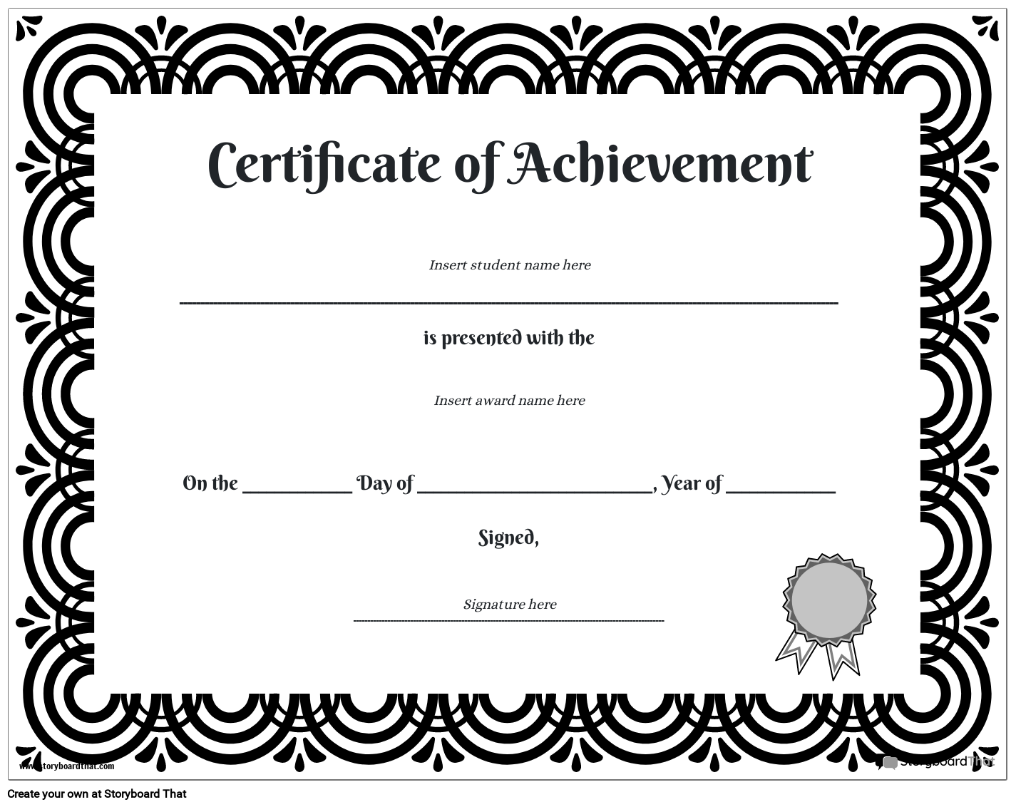Free Printable Student Certificate And Award Templates