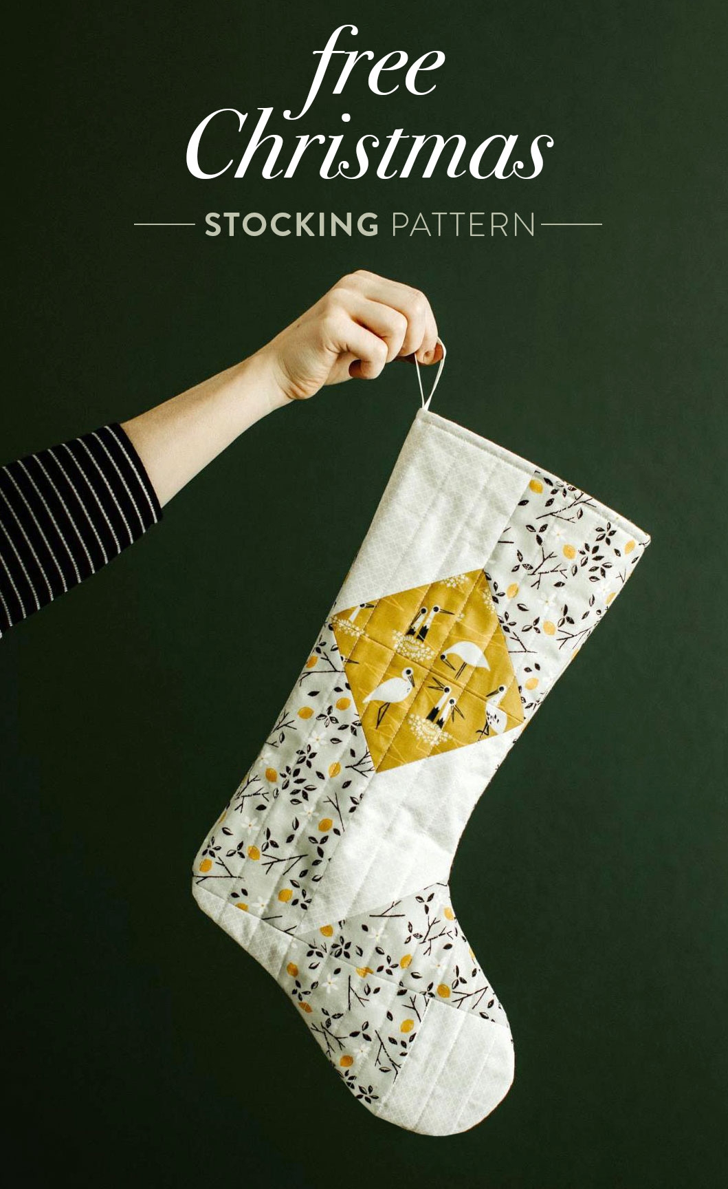 Printable Xmas Stocking Template