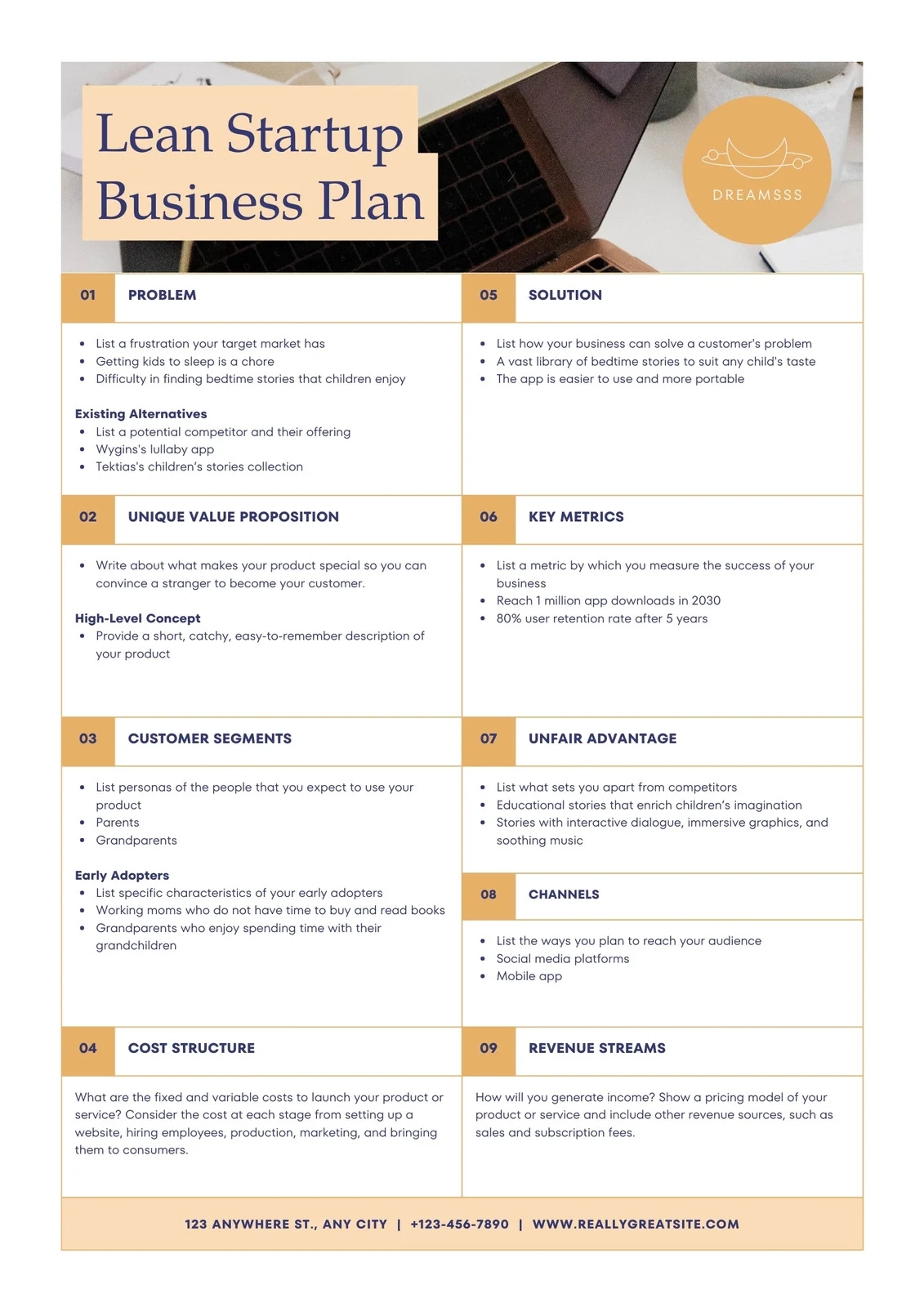 Free Small Business Plan Templates To Edit And Print Canva