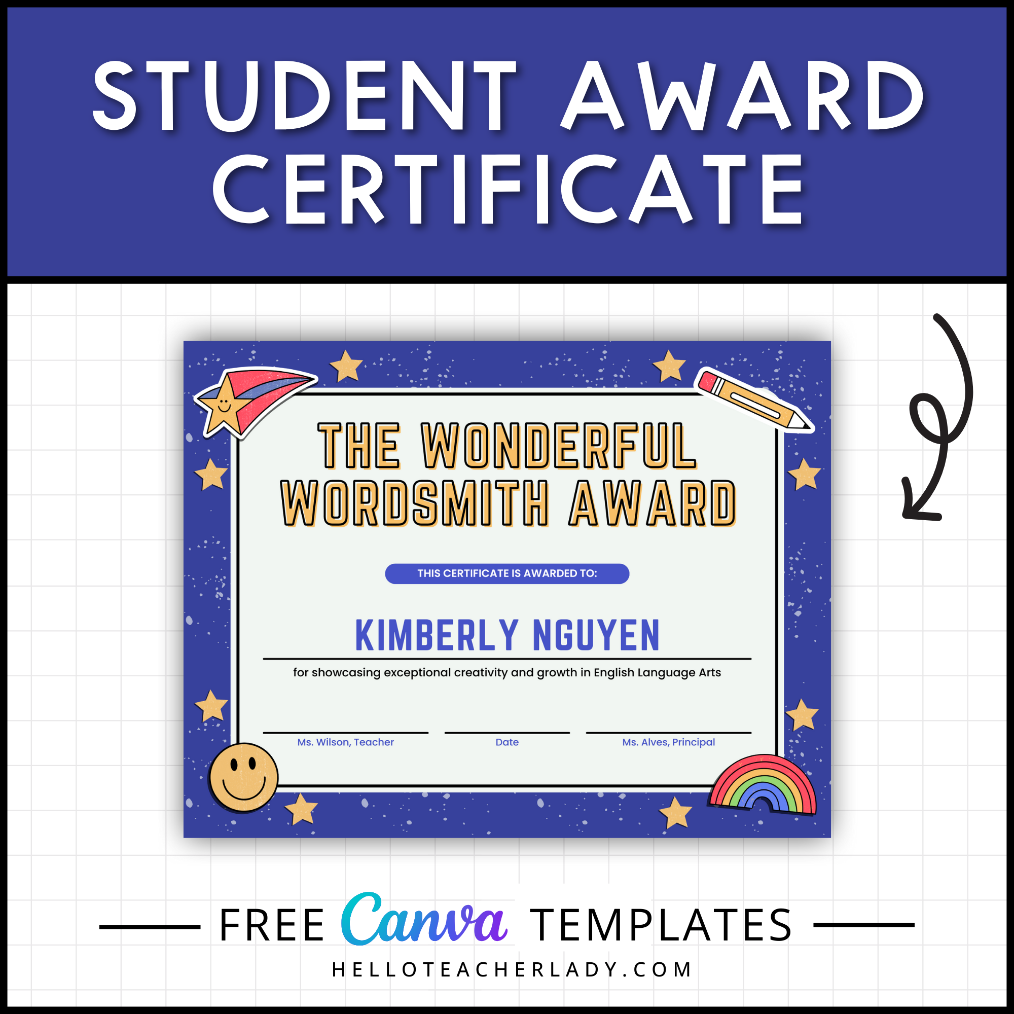 Free Student Award Certificate Templates Helloteacherlady Free Student Award Certificate Templates Helloteacherlady