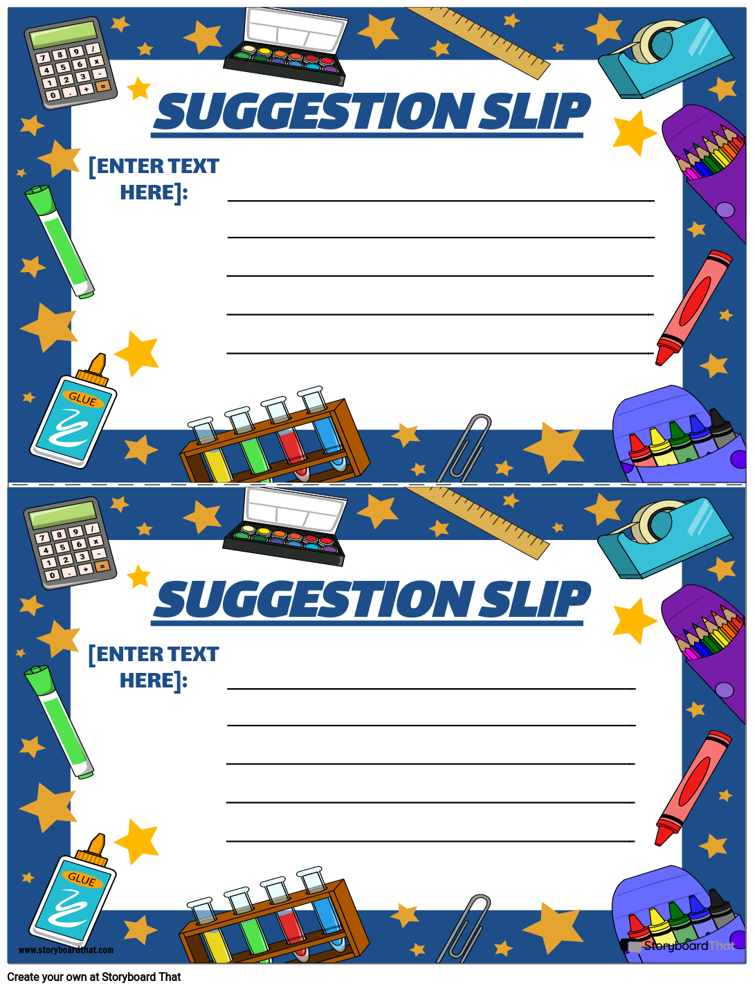 Free Suggestion Box Templates Ideas Forms Printable
