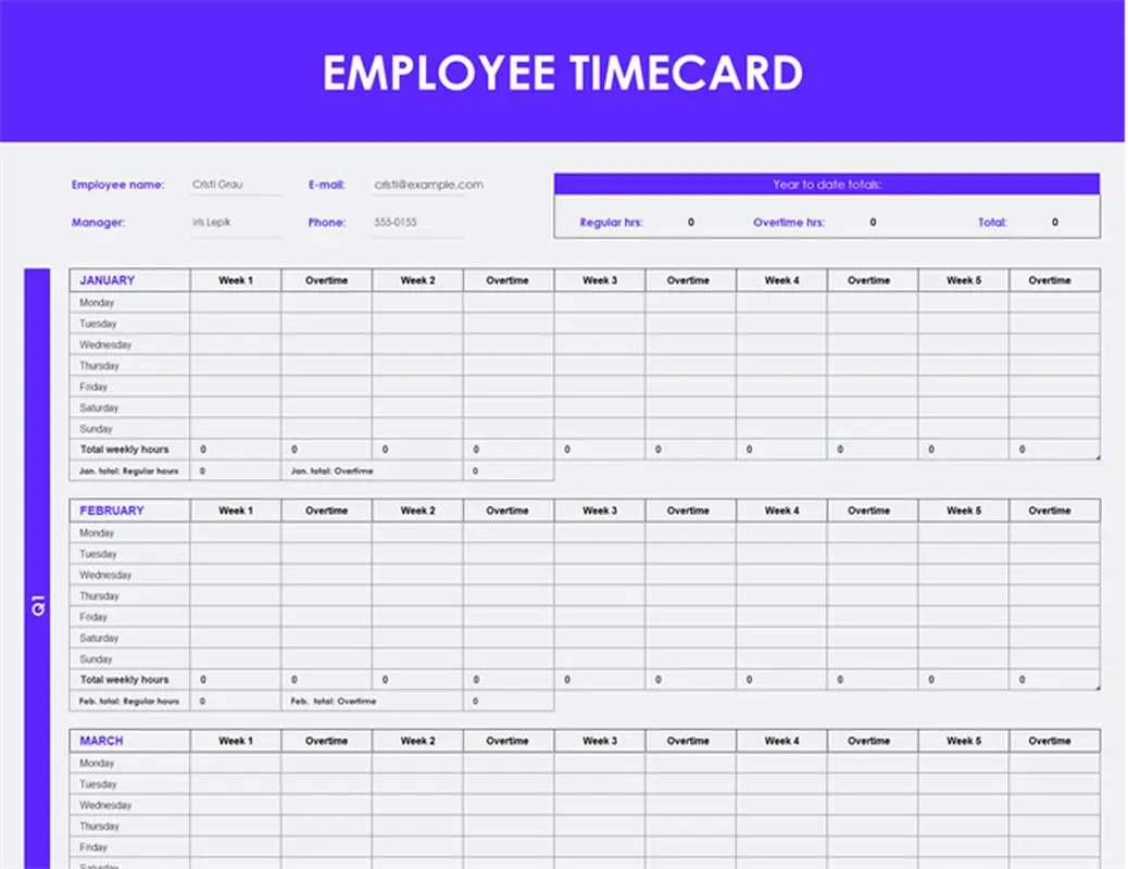 Free Timesheet Templates Microsoft Create