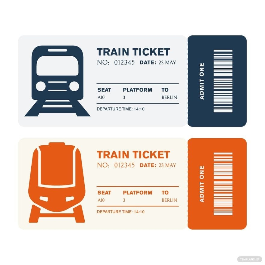 Free Train Template Printable