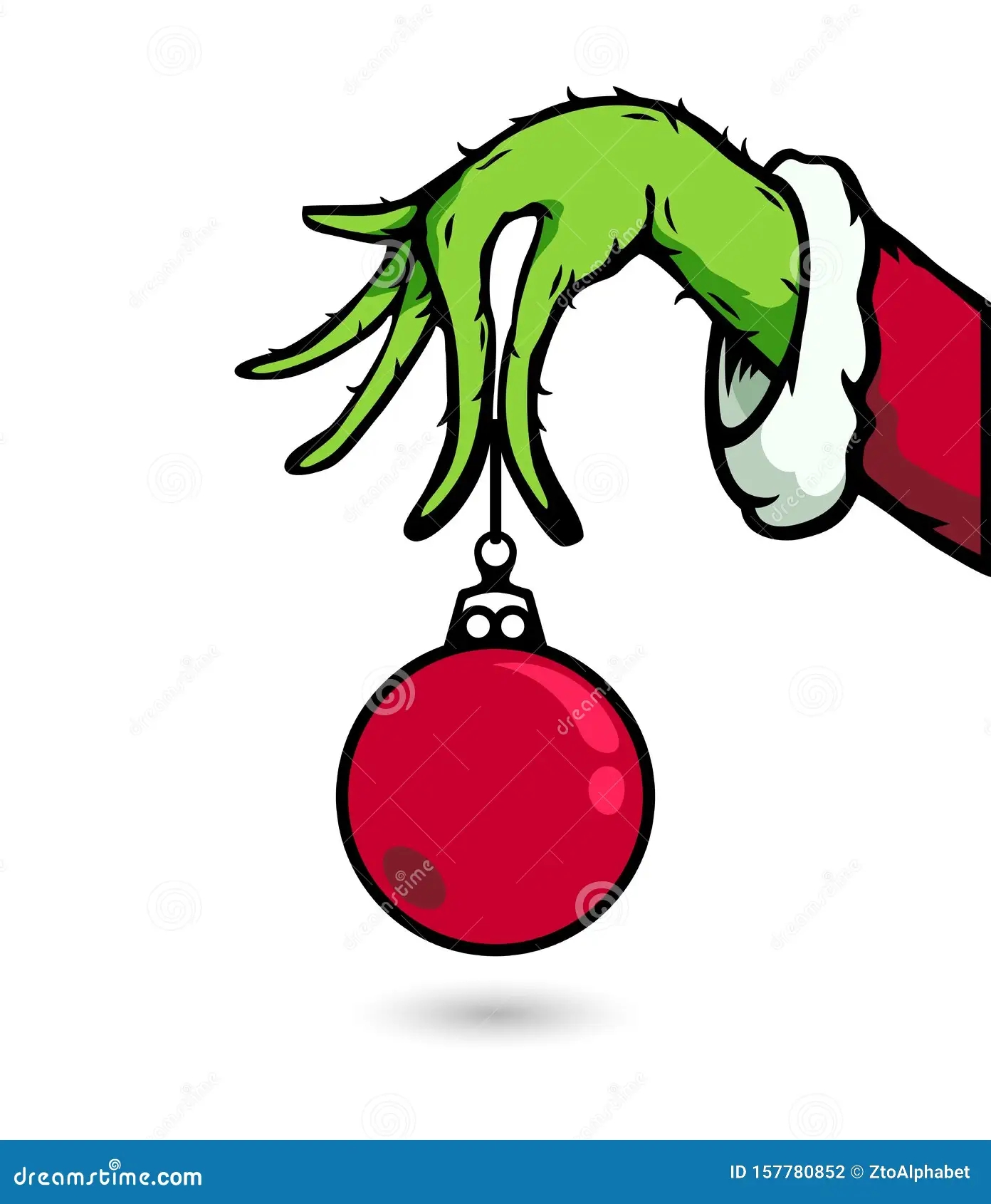 Grinch Hand Stock Illustrations 245 Grinch Hand Stock Illustrations Vectors Clipart Dreamstime
