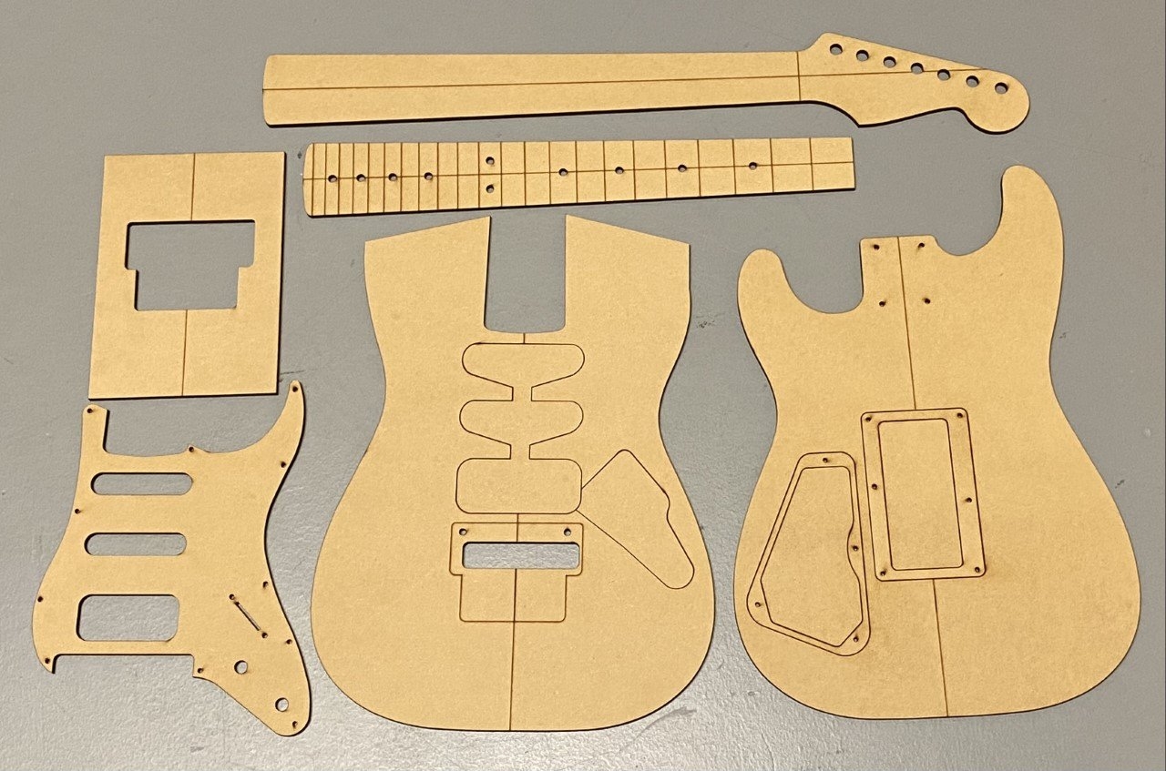 Guitar Building Templates