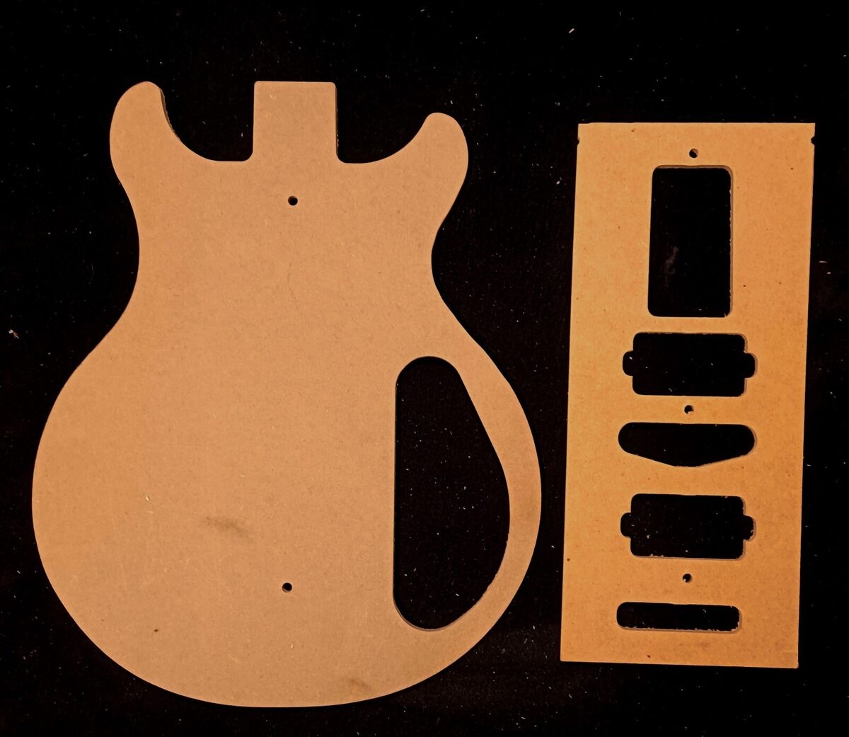 Guitar Template Printable