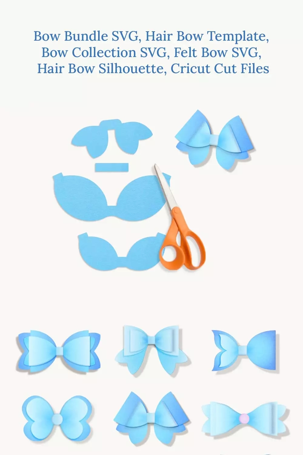 Hair Bow Template MasterBundles Hair Bow Template MasterBundles
