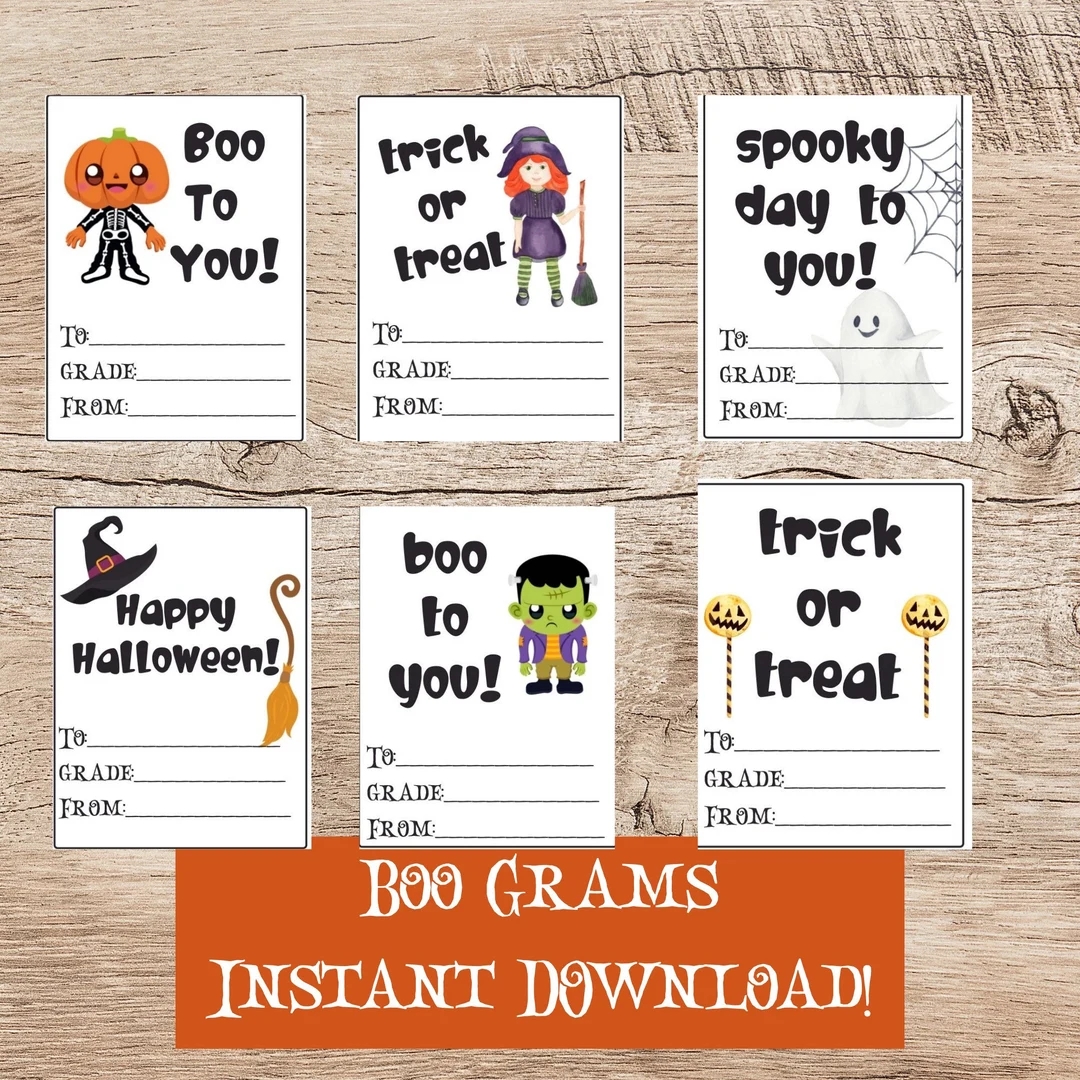 Halloween Candy Gram Template Halloween Boo Gram School Candy Gram School Fundraiser Printable Etsy Halloween Candy Gram Template Halloween Boo Gram School Candy Gram School Fundraiser Printable Etsy