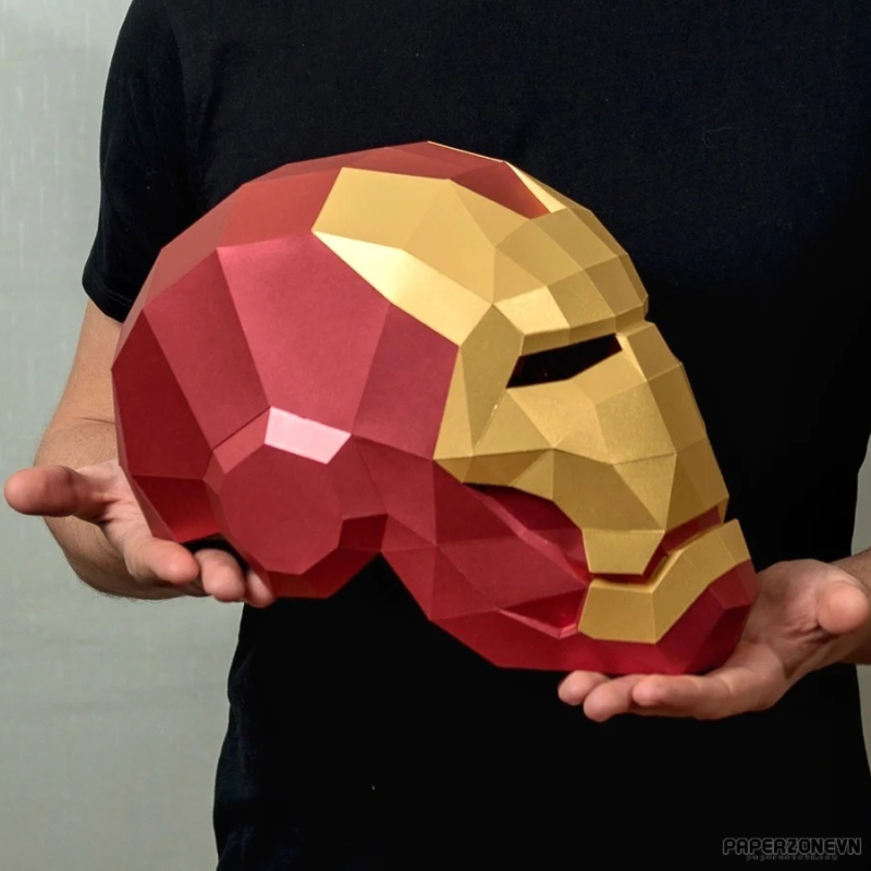 Head Wearable Iron Man Helmet Paperzone VN