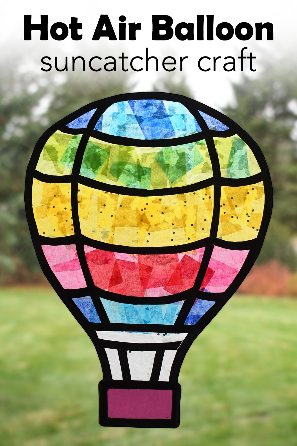 Printable Cut Out Hot Air Balloon Template Printable Cut Out Hot Air Balloon Template