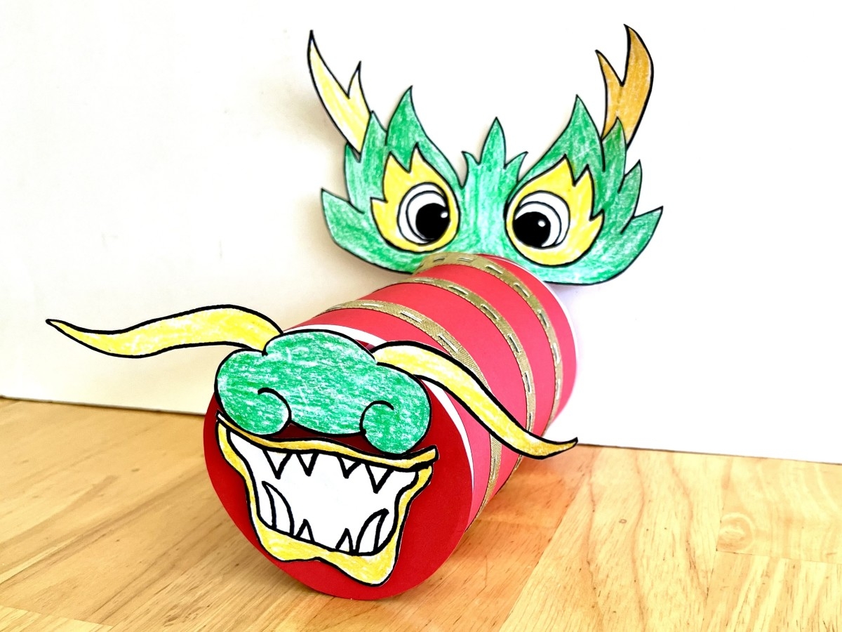 How To Craft Chinese Dragons With Printable Templates HubPages